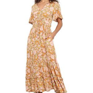Petal & Pup Floral Maxi Dress